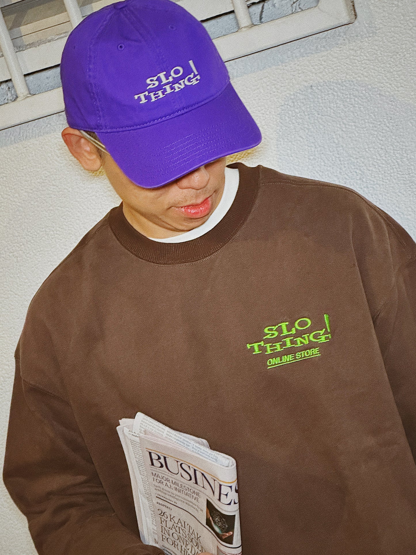 "Dot-com" Cap / Purple