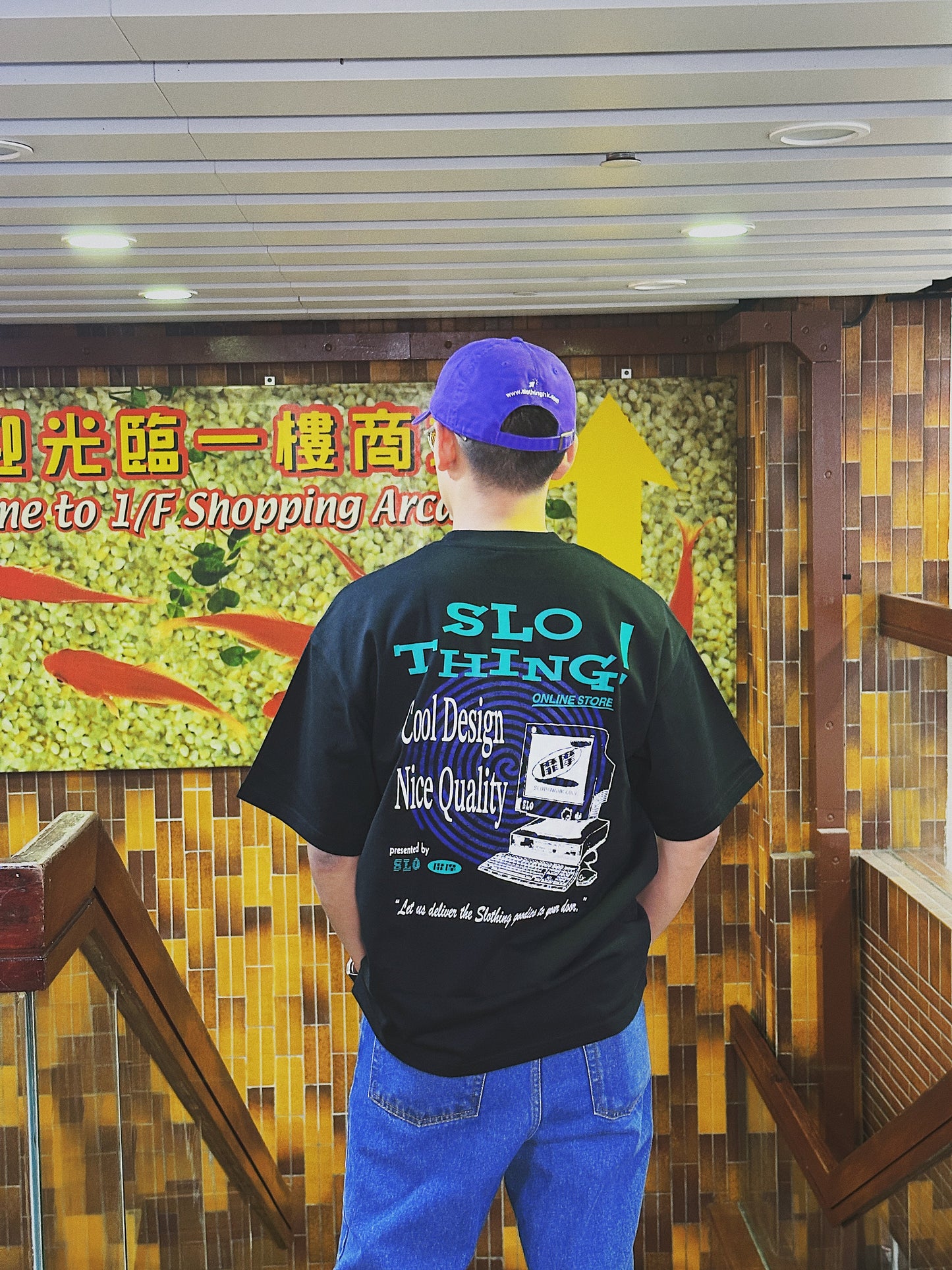 "Dot-com" Premium Tee /Black