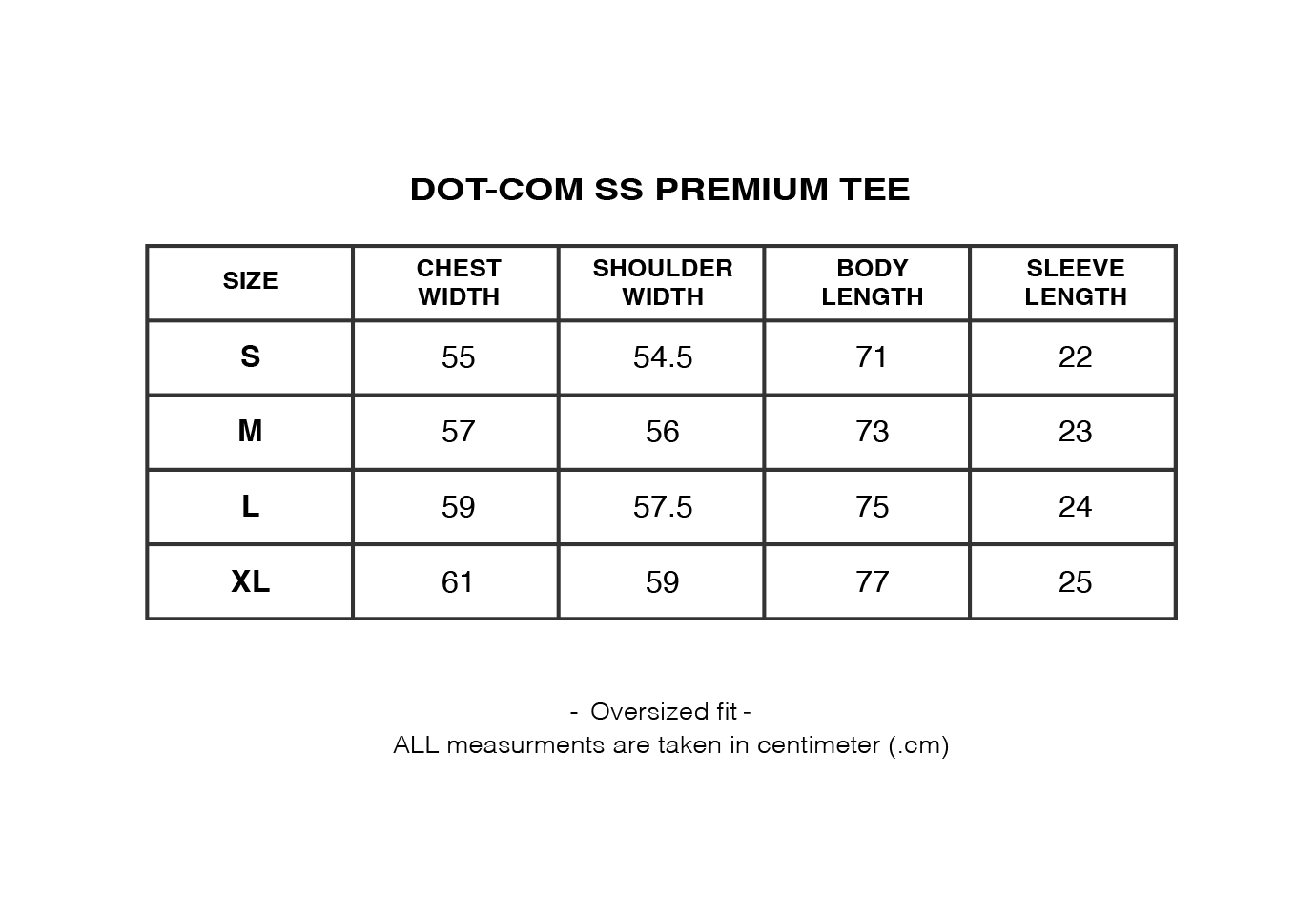 "Dot-com" Premium Tee /Off White