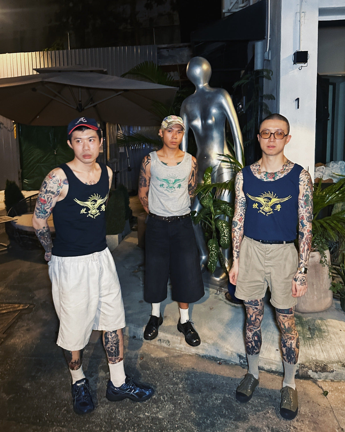 SLOTHING X JTSANGTATTOO EAGLE Tank Top (3 COLORS)