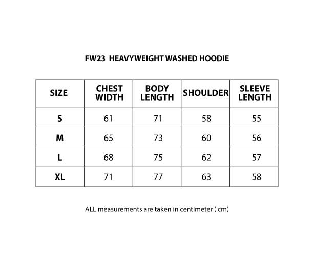 FW23 Logo Oversized Hoodie (Charcoal Dark Grey)