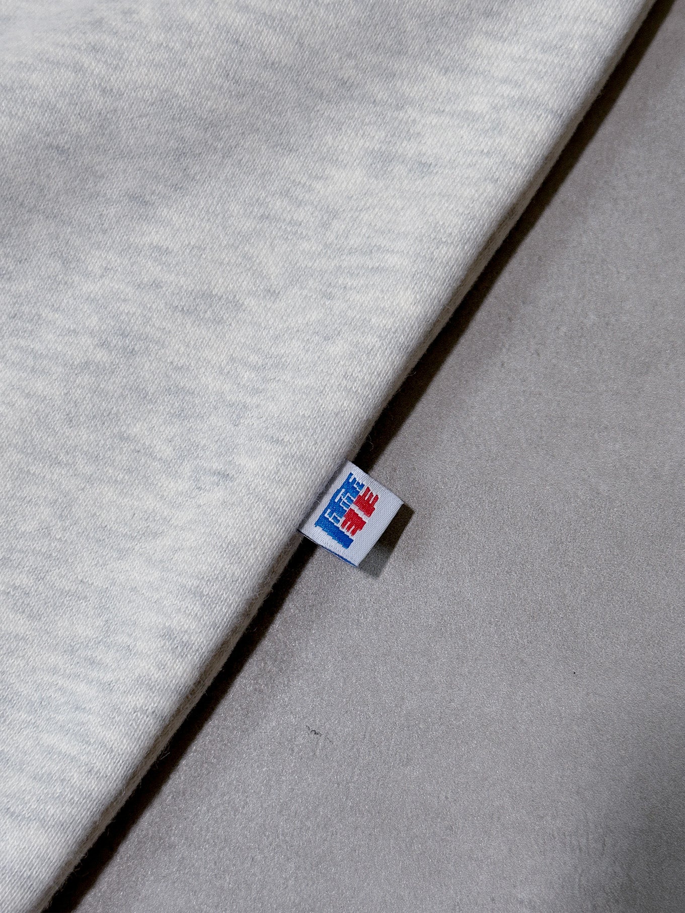 "Dot-com" Oversized Crewneck Sweater /Ash Grey