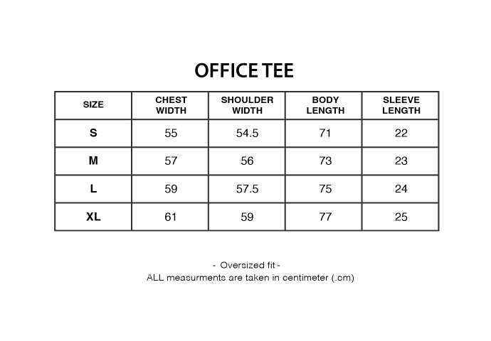 "OFFICE DOG" Tee / Taupe Grey
