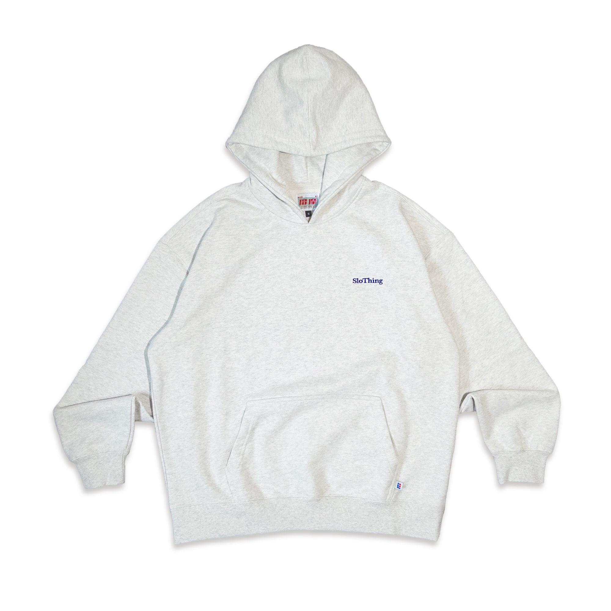 FW23 Logo Oversized Hoodie (Ash Grey) – SLOTHING HONG KONG