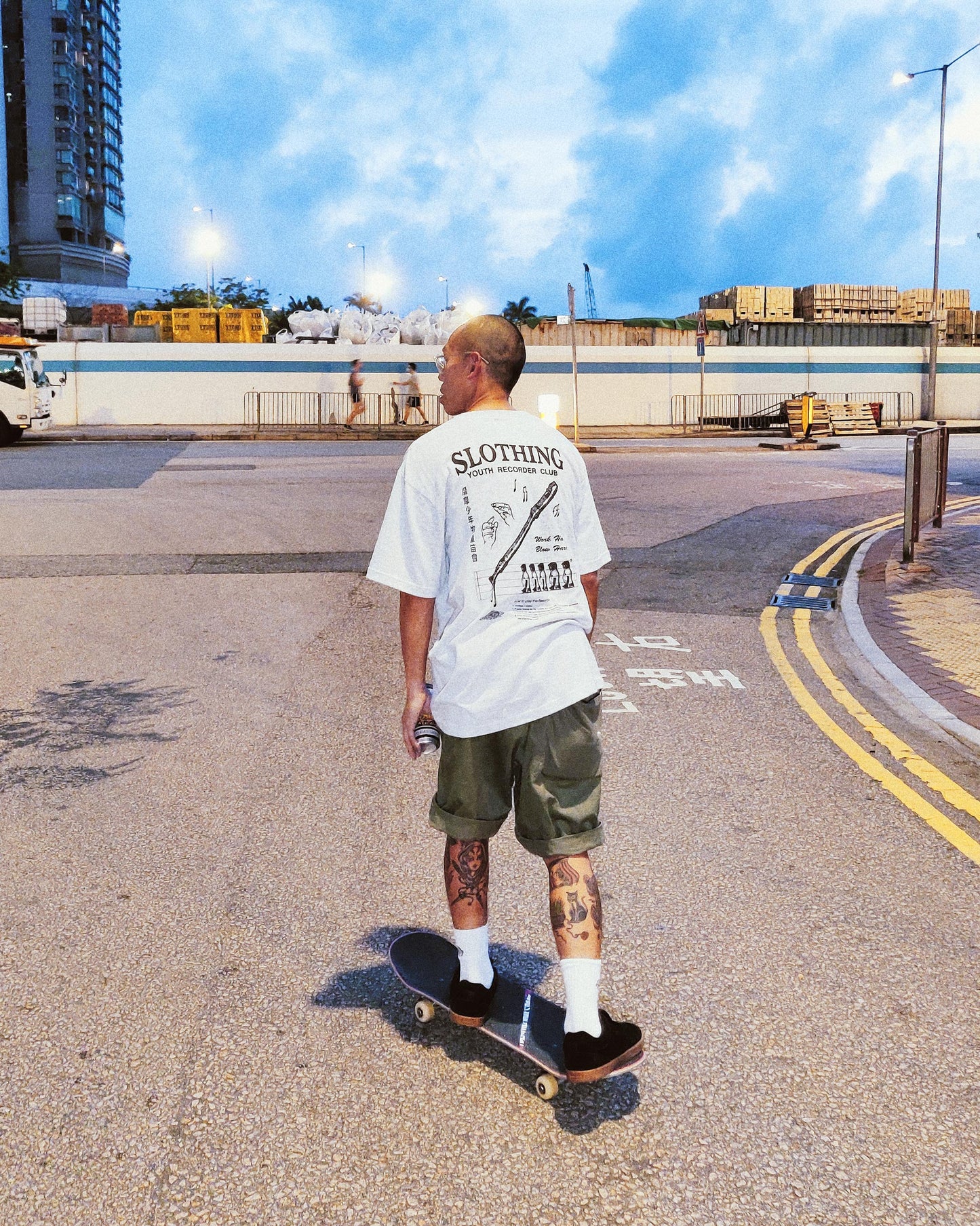 Youth Recorder Club Tee (Ash Grey)