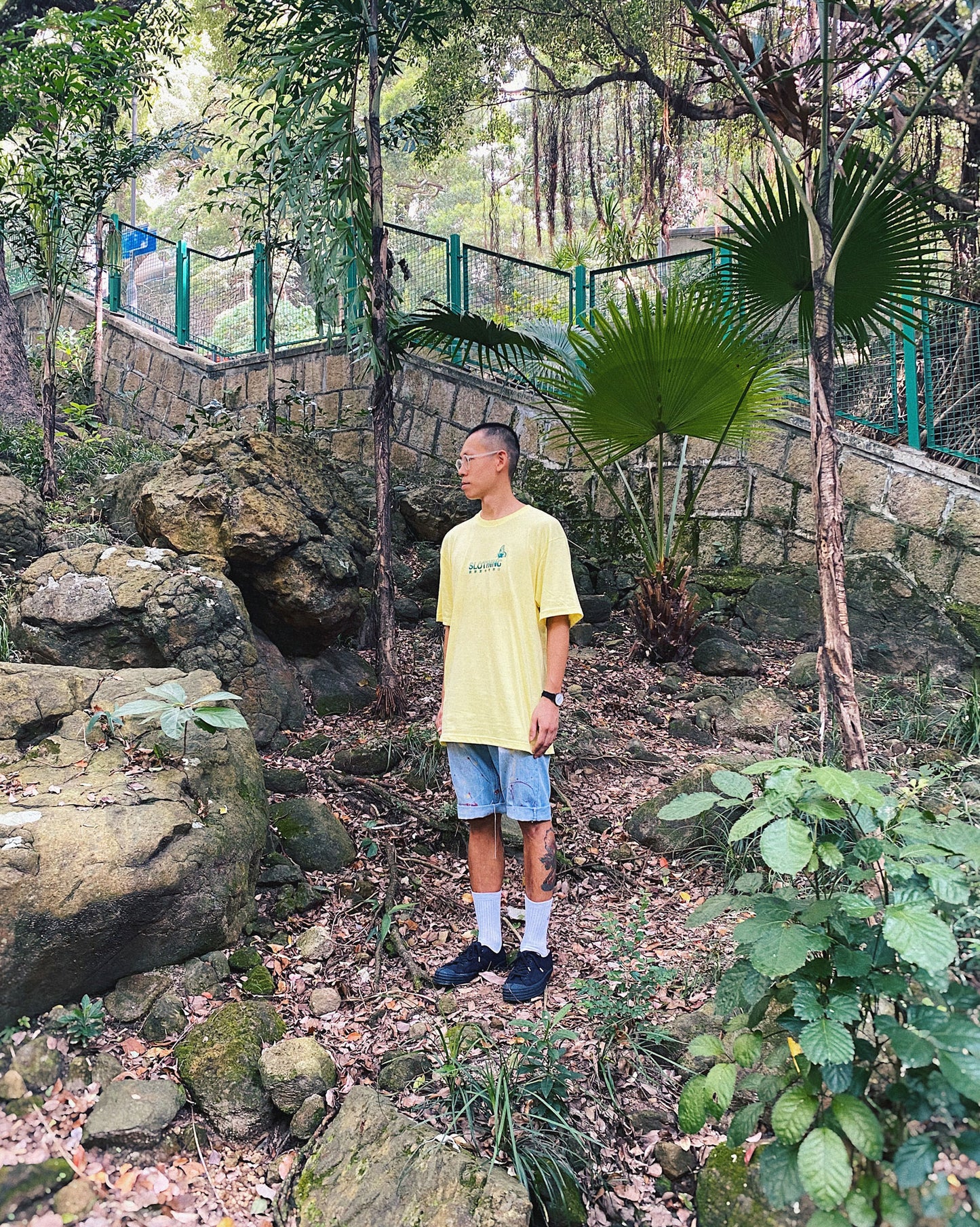 Field Trip Tee (Light Yellow)
