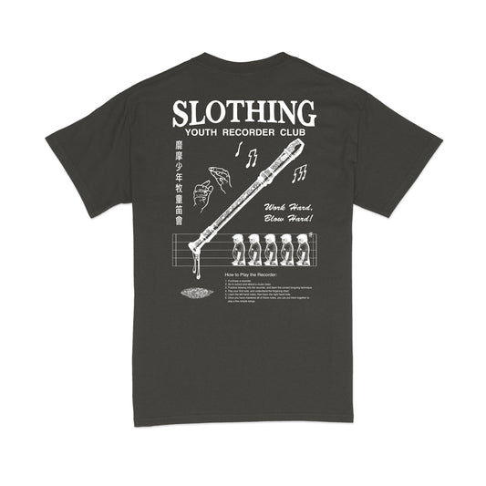 Youth Recorder Club Tee (Dark Grey)