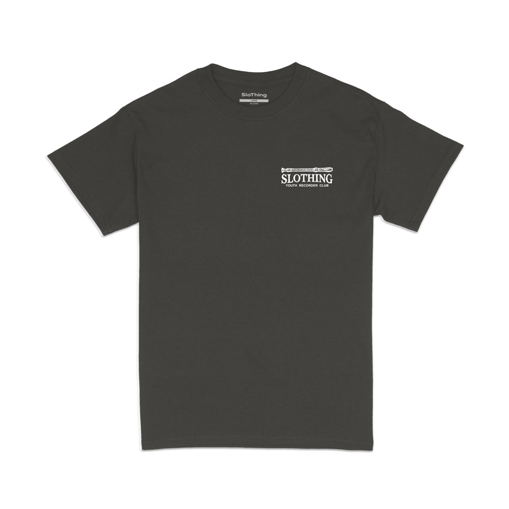 Youth Recorder Club Tee (Dark Grey)