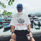 HONG KONG OBSERVED - "CARDBOARD COLLECTOR" Tee / WHITE