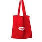 SLOTHING LOGO TOTE / RED
