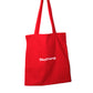 SLOTHING LOGO TOTE / RED